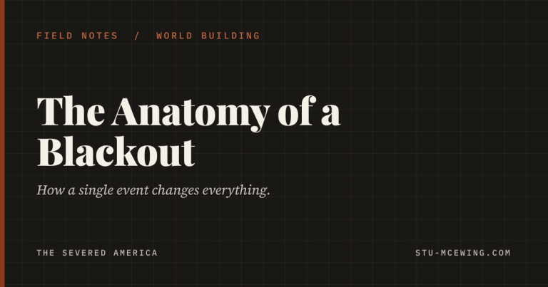 The Anatomy of a Blackout: How a Single Event Changes Everything
