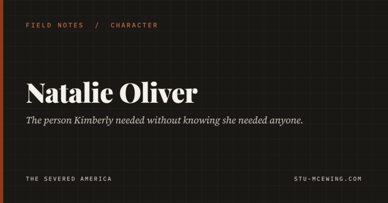 Natalie Oliver: The Person Kimberly Needed Without Knowing She Needed Anyone